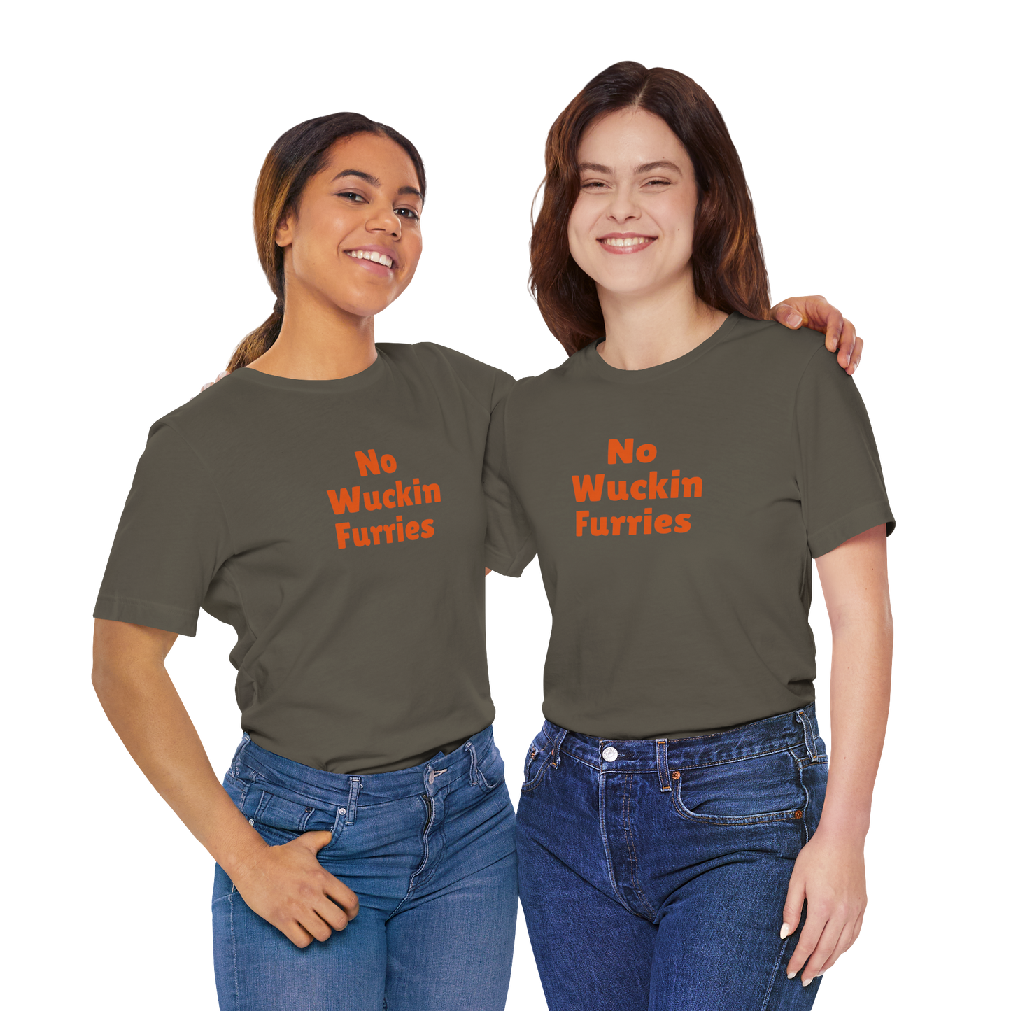 'No Wuckin Furries' T-Shirt