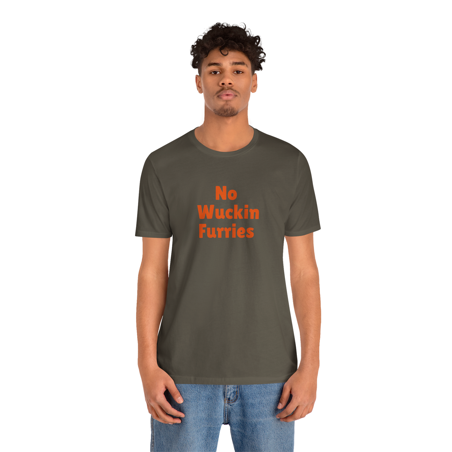 'No Wuckin Furries' T-Shirt