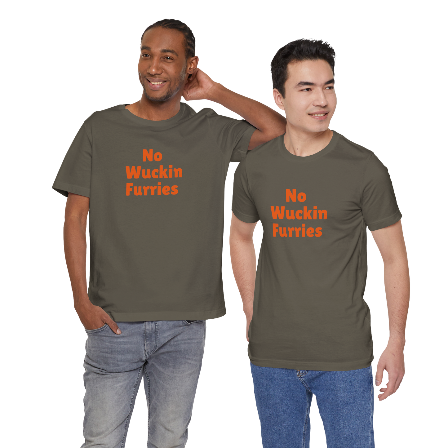 'No Wuckin Furries' T-Shirt
